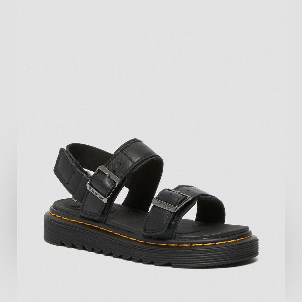 Dr. Martens Black Kids Sandals